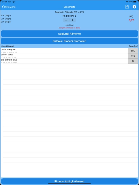 Screenshot #4 pour Dieta Zona Facile