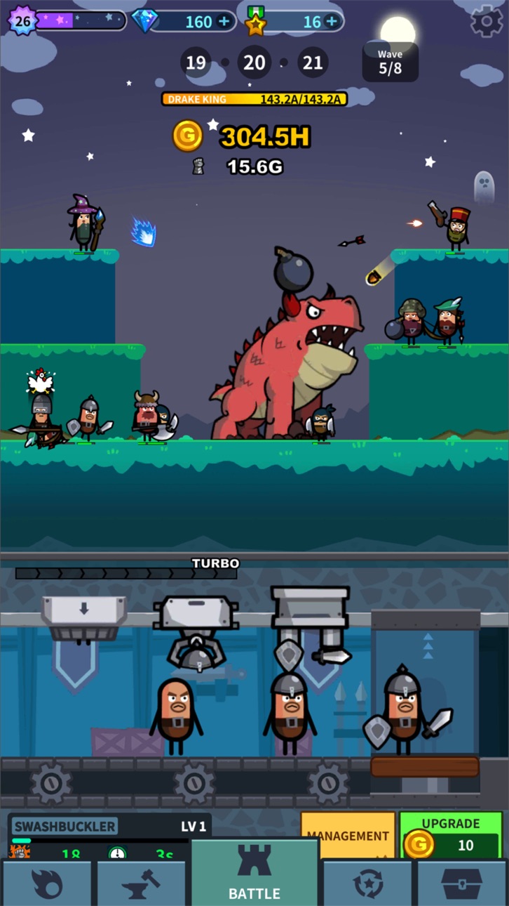 Hero Factory : Idle Tycoon Hack screenshot 3 - iOS game interface