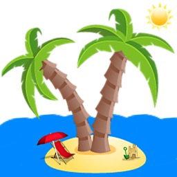 Summer And Beach Icon Sticker