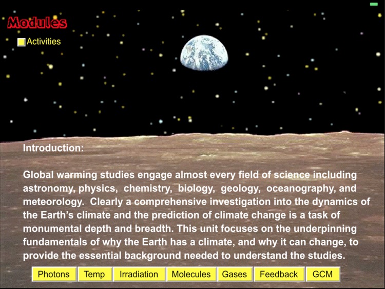 Global Warming Science & Model
