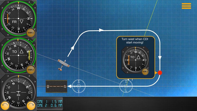VOR+ILS Instructor by FlyGo