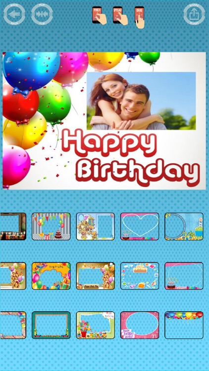 Happy birthday photos frames screenshot-4