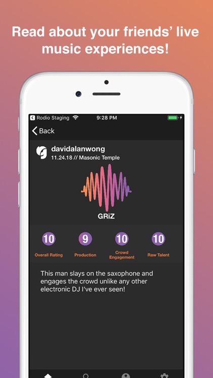 RateGigs screenshot-3