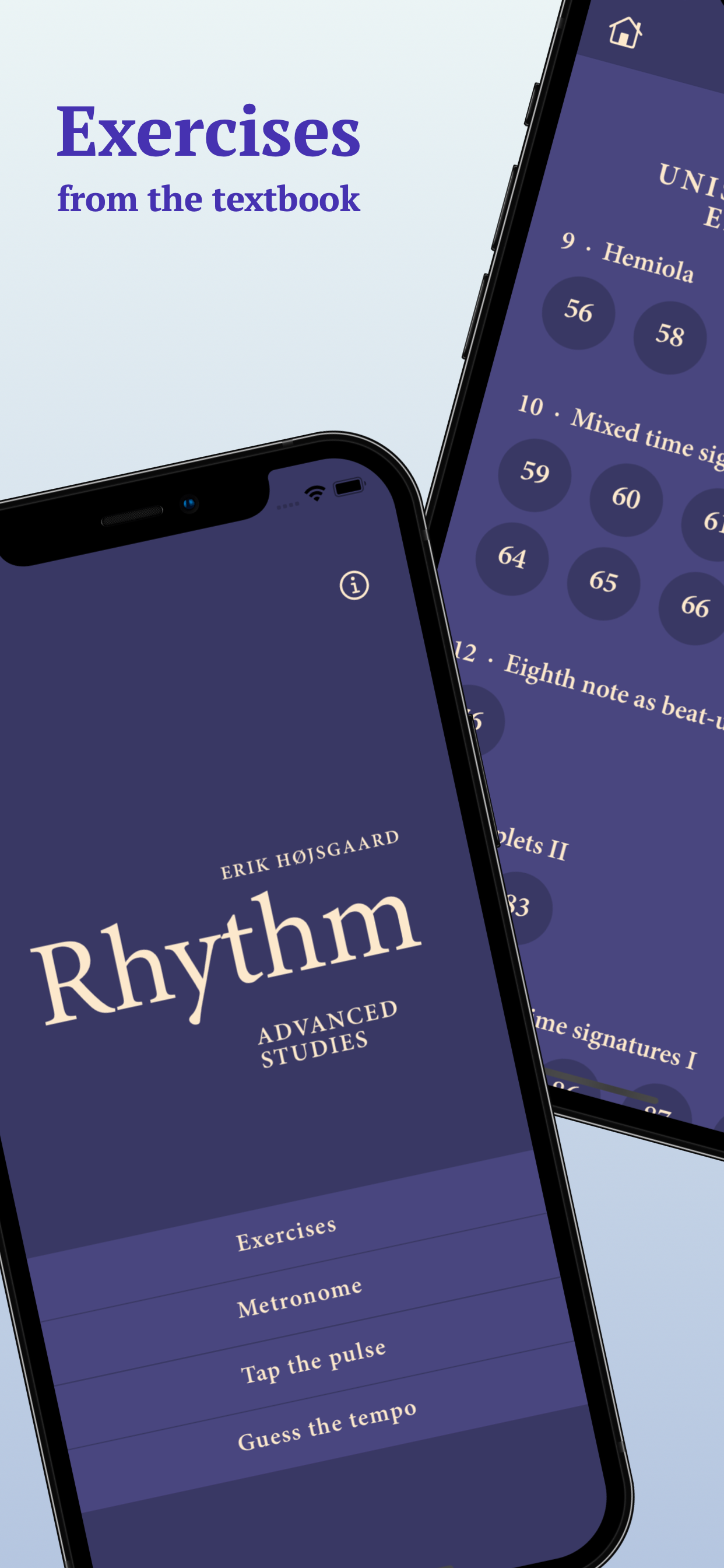 Rhythm · Advanced Studies