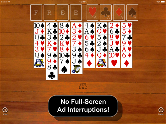 Screenshot #4 pour FreeCell Forever
