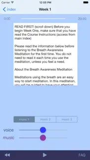 meditation without borders iphone screenshot 1