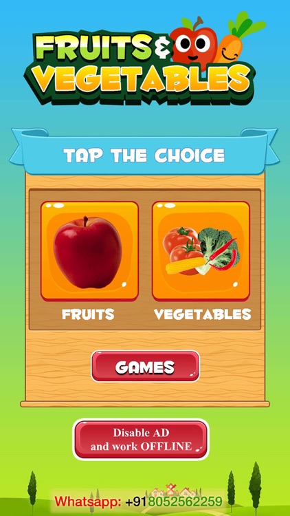 Learn Vegetables and Fruits