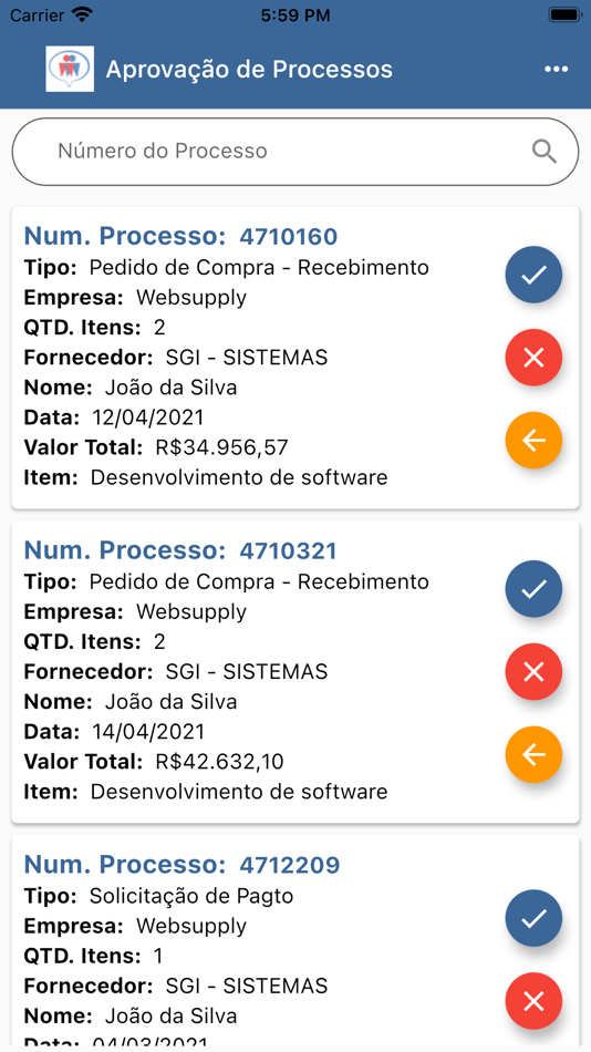 #2. Websupply (iOS) 由: SGI Sistemas Gerais Inf. Ltda.