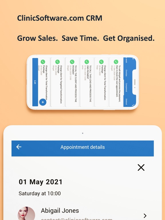 Screenshot #6 pour ClinicSoftware® Marketing CRM
