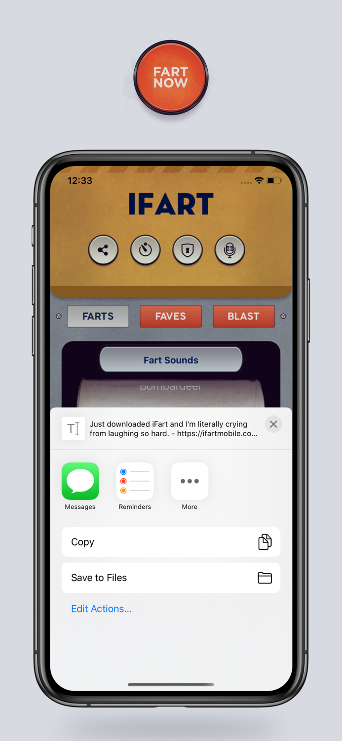 iFart - Fart Sounds App
