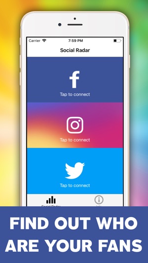 Social Account Radar