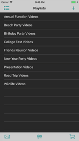 Cam Video Playlist screenshot