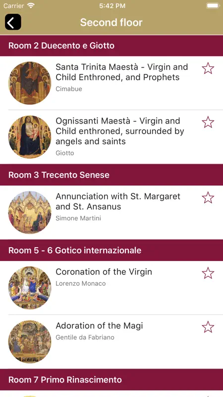 Uffizi Gallery screenshot 3 of 7