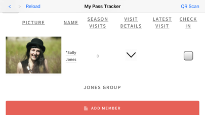 My Pass Tracker Screenshot