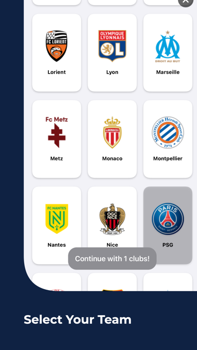 France Football League Matches Screenshot