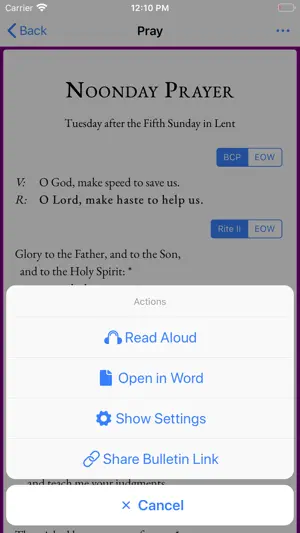Venite.app screenshot 3