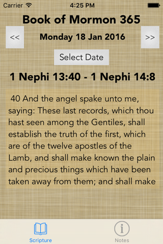 Book of Mormon 365 - náhled
