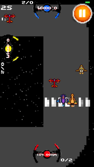 Screenshot #2 pour Pixel Space Race