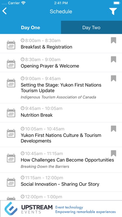 Upstream Events Portal screenshot-3