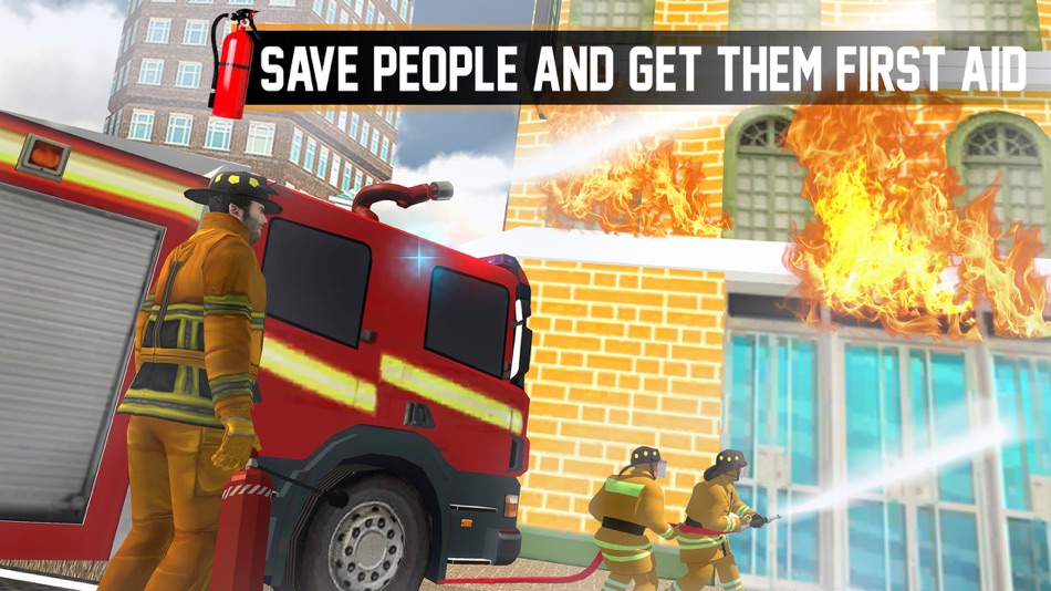 Fire Truck Rescue Simulator 3D - 1.0.4 - (iOS)