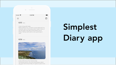 Simple Diary, Journal, Notes Screenshot
