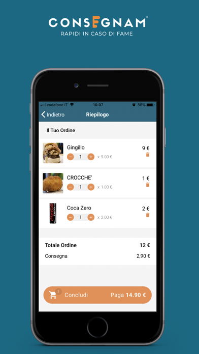 Consegnam Screenshot