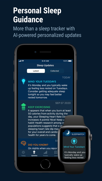 Sleep Watch - Auto sleep monitor using your watch Screenshot 6