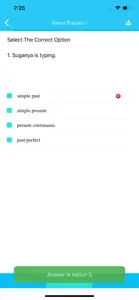 English Tenses Practice screenshot #4 for iPhone