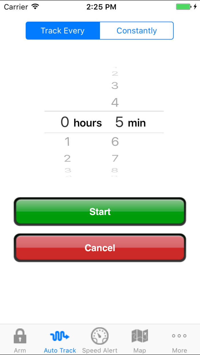 Back2you.com GPS tracker app