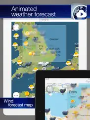 wetter und wind prognose ipad bildschirmfoto 1
