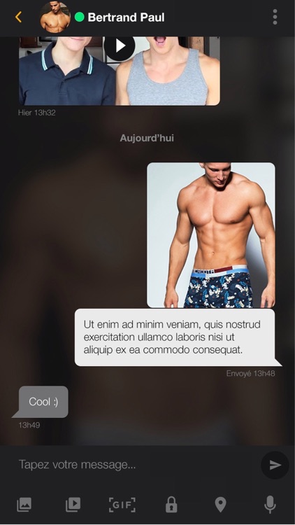Gay chat group