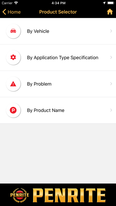 Product Selector screenshot 2