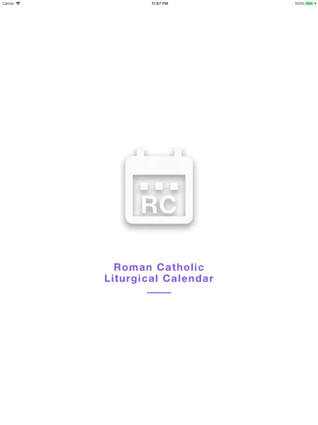 Roman Liturgical Calendar