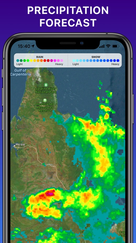 【图】RAIN RADAR °- sky weather NOAA(截图3)