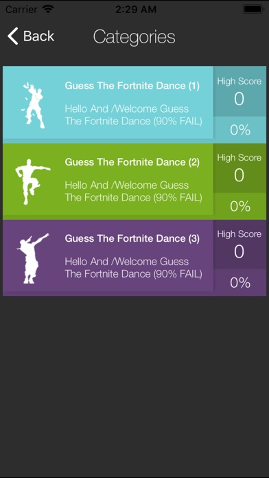 screenshot 4 for quiz dance emotes for fortnite - fortnite guess who app