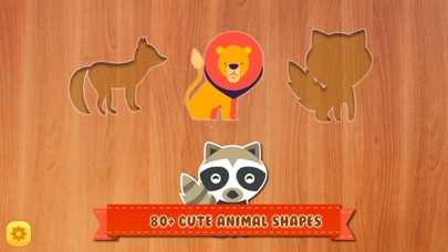 Screenshot #3 pour Baby Animal Shape Block Puzzle