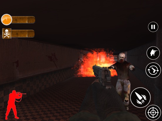 Screenshot #5 pour Zombies Sniper: Survival Game