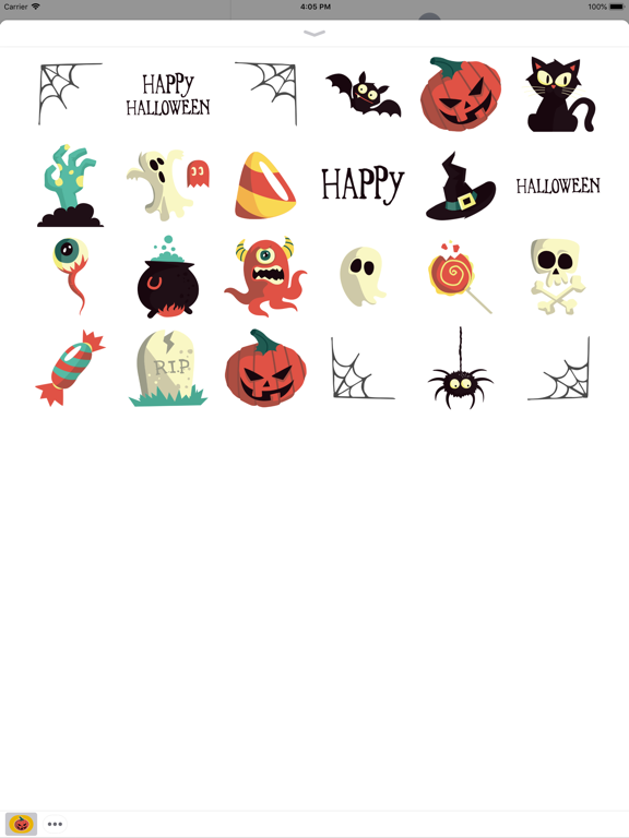 Screenshot #5 pour Super Halloween Stickers