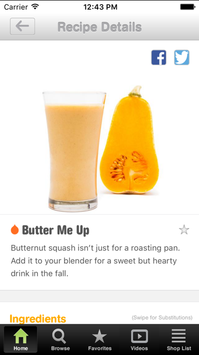 101 Smoothie Recipes Screenshot