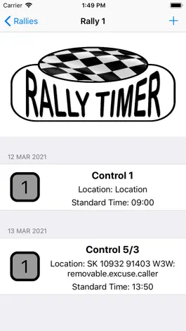 Game screenshot RallyTimer Marshal hack