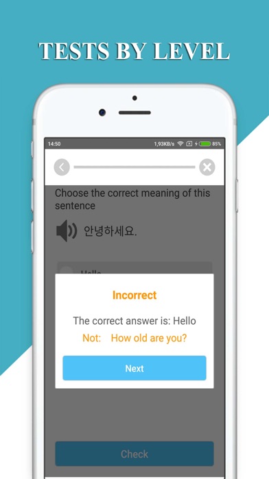 Learn Korean - Phrase and Word iPhone screenshot 5 - Education app