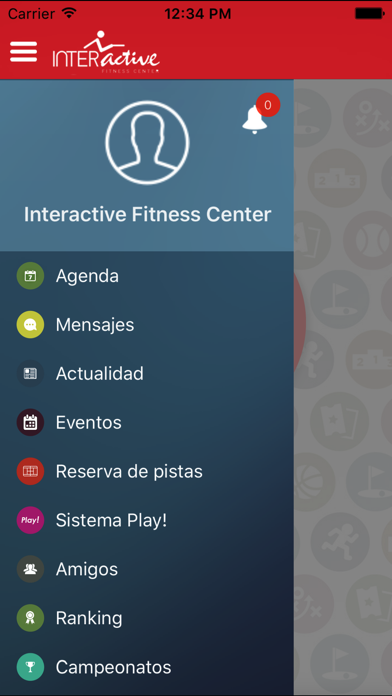 Interactive Fitness Center screenshot 2