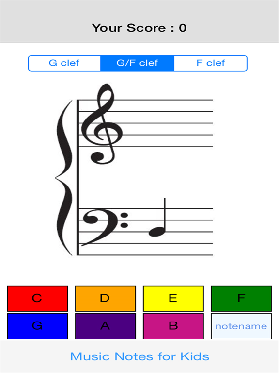 Screenshot #4 pour Music Notes Easy