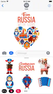 russia emojis & keyboard iphone screenshot 2