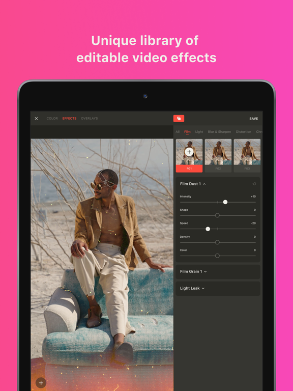 Screenshot #6 pour Grain – Video Preset Maker