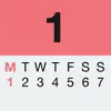 Week numbers with widget App Positive Reviews