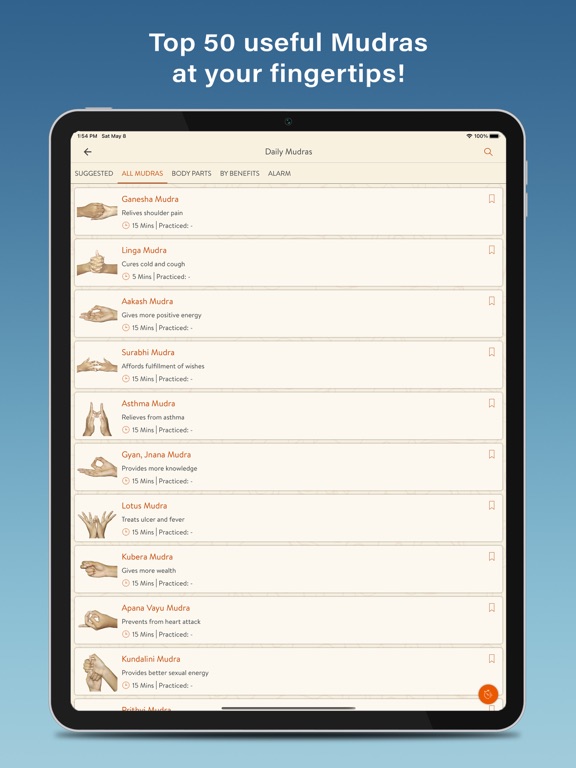 Screenshot #5 pour Daily Mudras (Yoga)