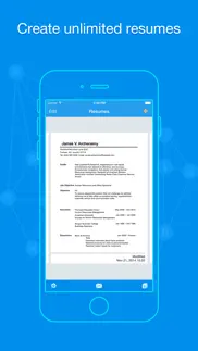 quick resume pro iphone screenshot 1