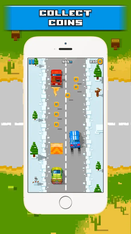 Speedy Road - 8 bit race