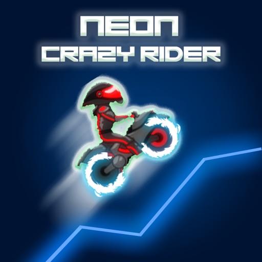 Neon Crazy Rider iOS App